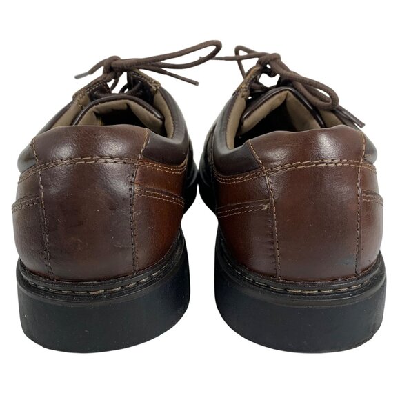 DOCKERS Shelter Warden Oxford Lace Up Plain Toe Shoes Mens Size 9M VGUC - Picture 3 of 8